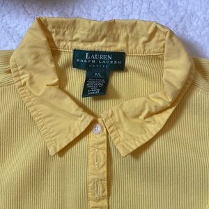 Lauren By Ralph Lauren collared long sleeve shirt